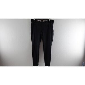 Chaps Women's Skinny Melange elastic waist Knit Gray Legging size l